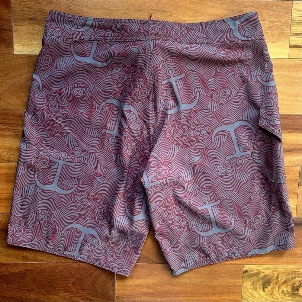 The North Face Anchor & Waves Board Shorts